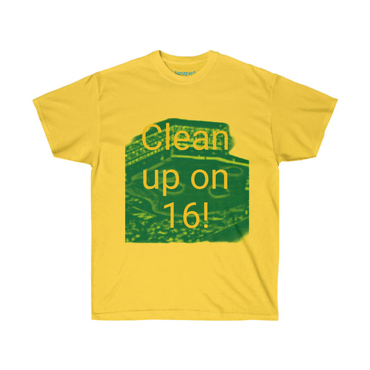 Clean up on 16! Waste Management Phoenix Open tee!
